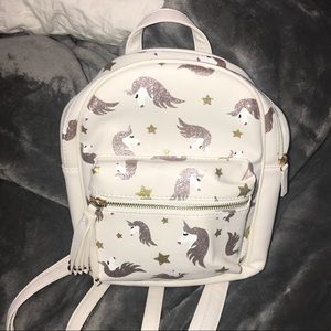 Mini unicorn backpack